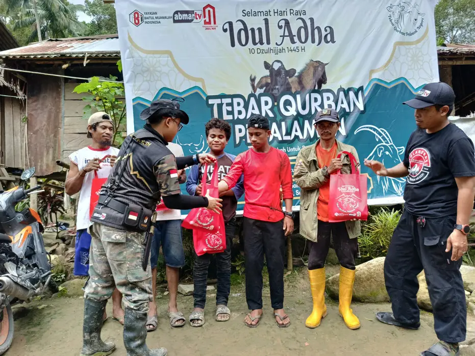 Yayasan BMI Tebar Qurban Pedalaman